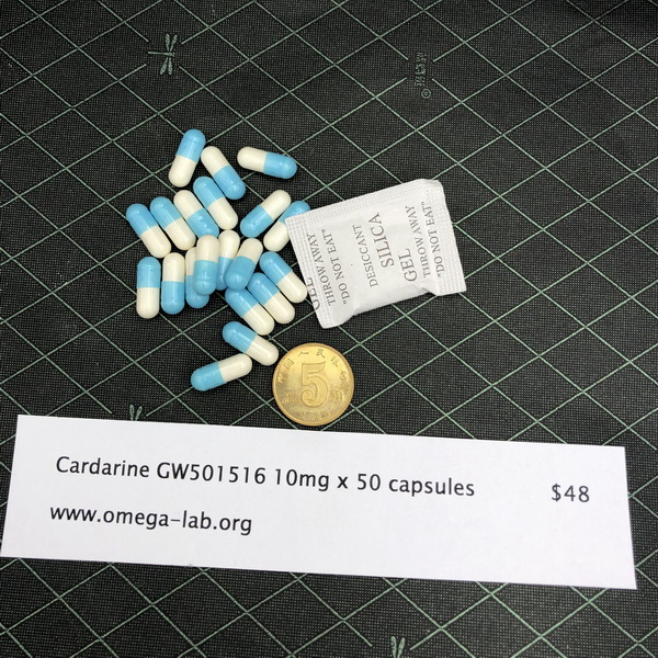 Cardarine GW501516 10mg x 50 capsules