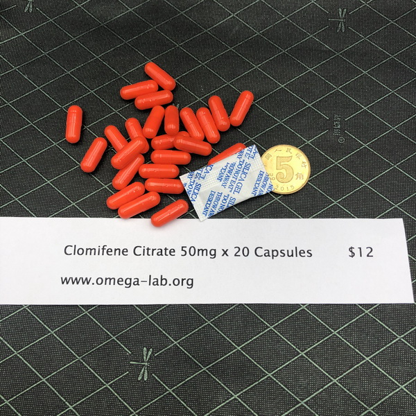 Clomifene Citrate 50mg x 20 Capsules - Click Image to Close