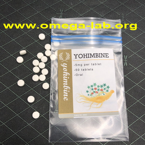 Yohimbine 5mg x 50 tablets